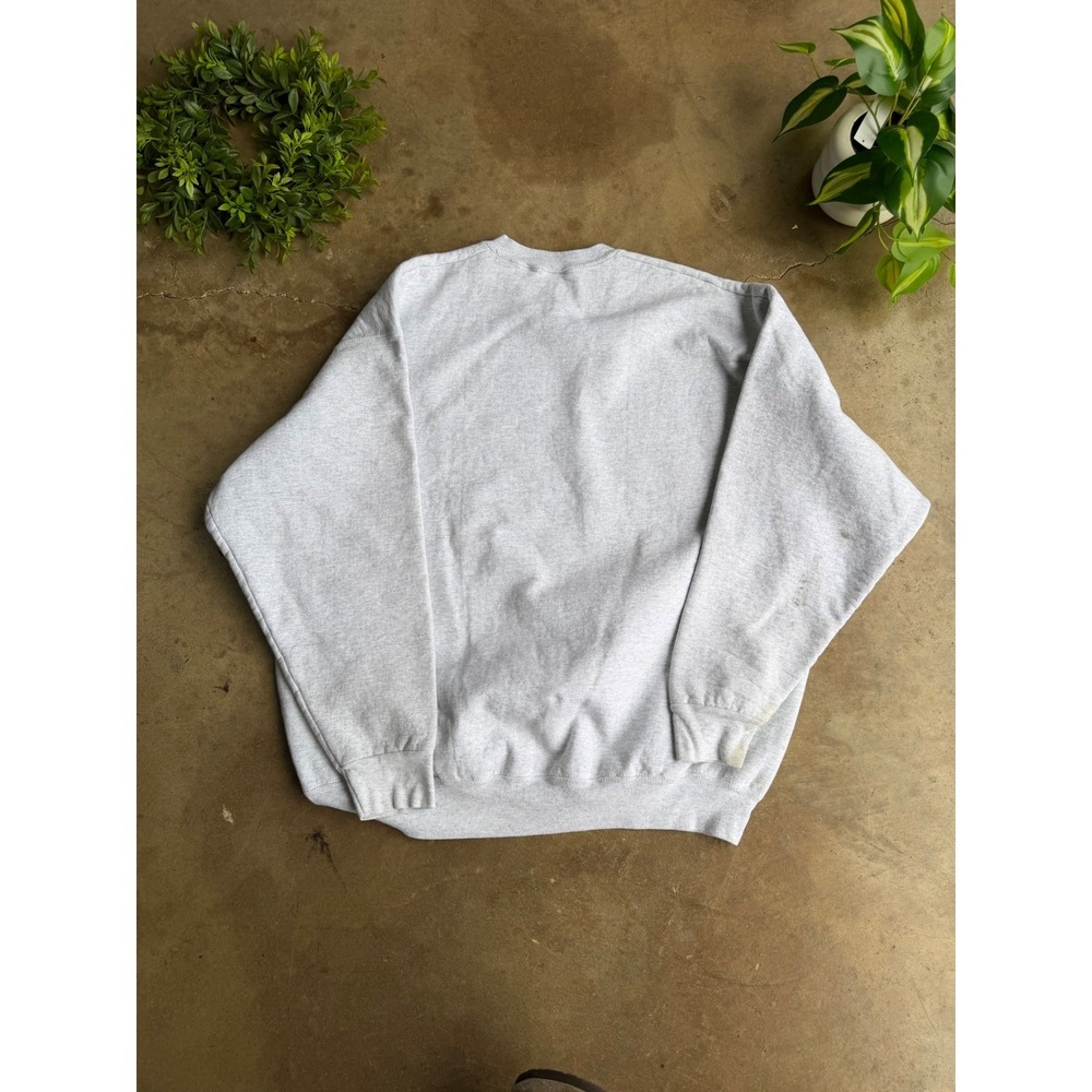 Fruit Of The Loom Sweatshirt Vermeer University Xxl Gray Vintage 90s Made In Usa View 5